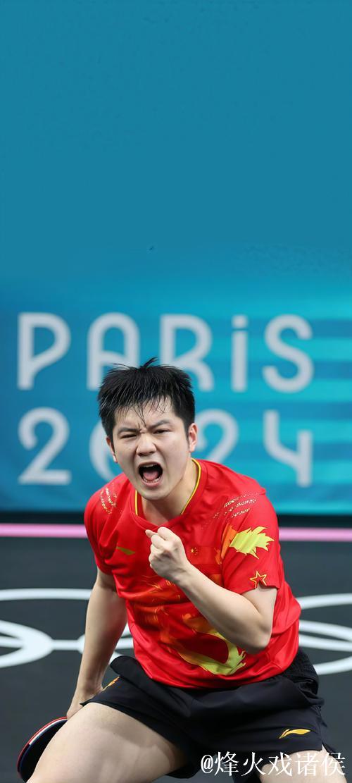 樊振东庆祝动作诠释体育精神 樊振东庆祝动作诠释体育精神